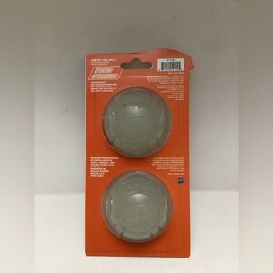 Nerf Dog - Set Of Two 2.5'' TPR GLOW Sonic Ball Dog Toy Glow In The Dark